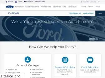 ford credit official website